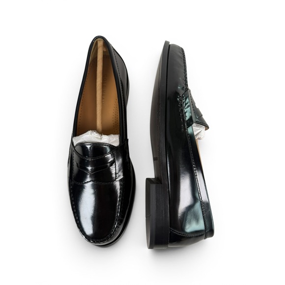 Cole Haan Pinch Penny Loafers Mens 10.5 D Black Polished Leather 03503 main image 4